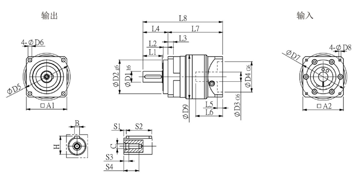 硬齒面斜齒齒輪減速機(jī)